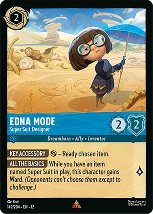 Edna Mode - Super Suit Designer (12-149) (Cold Foil)