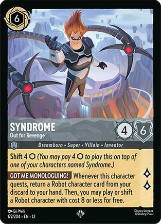 Syndrome - Out for Revenge (12-172)