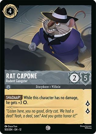 Rat Capone - Rodent Gangster (12-183) (Cold Foil)