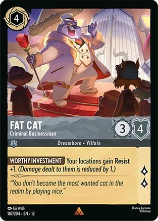 Fat Cat - Criminal Businessman (12-187) (Cold Foil)