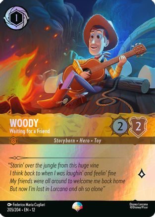Woody - Waiting for a Friend (Epic) (12-205) (Holofoil)