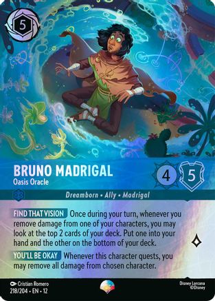 Bruno Madrigal - Oasis Oracle (Epic) (12-218) (Holofoil)