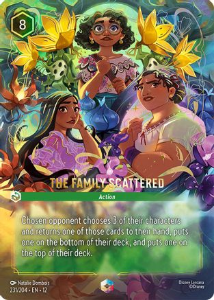 The Family Scattered (Enchanted) (12-231) (Holofoil)
