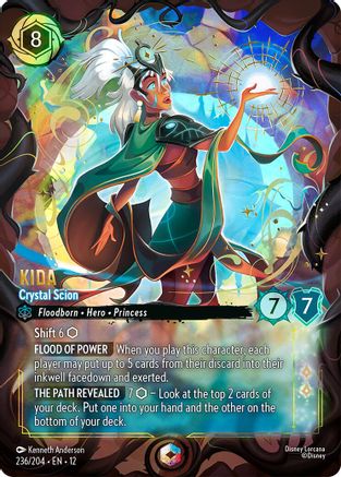 Kida - Crystal Scion (Enchanted) (12-236) (Holofoil)