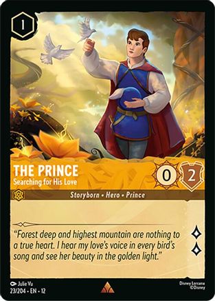 The Prince - Searching for His Love (12-023) (Cold Foil)