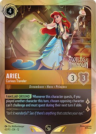 Ariel - Curious Traveler (DLPC-043) (Holofoil)