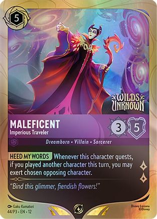 Maleficent - Imperious Traveler (DLPC-044) (Holofoil)