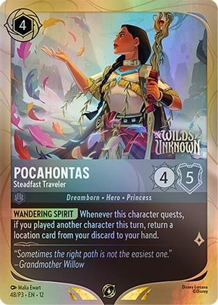 Pocahontas - Steadfast Traveler (DLPC-048) (Holofoil)