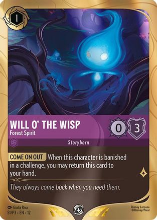 Will o' the Wisp - Forest Spirit (DLPC-051) (Holofoil)
