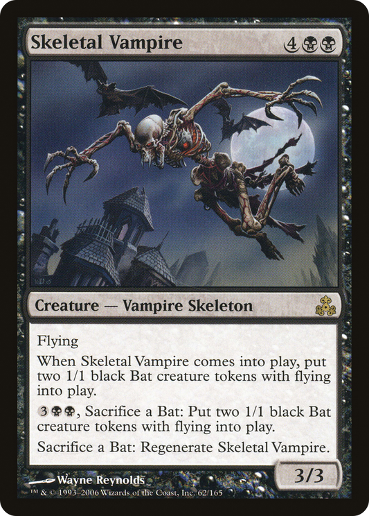 Skeletal Vampire (GPT-062) (Foil)