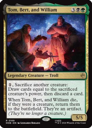 Tom, Bert, and William (HOB-169) (Foil)