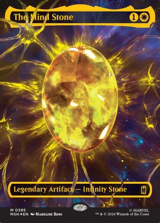 The Mind Stone (Borderless) (Cosmic Foil) (MSH-385)