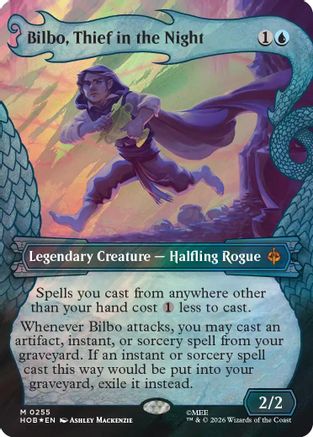 Bilbo, Thief in the Night (Showcase) (Surge Foil) (HOB-255)