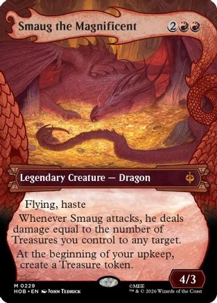 Smaug the Magnificent (Showcase) (HOB-229) (Foil)