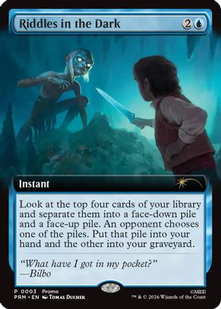Riddles in the Dark (Extended Art) (PRM-003) (Foil)