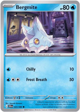 Bergmite (CRI-023) (Reverse Holofoil)