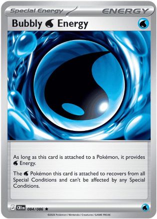 Bubbly W Energy (CRI-084) (Reverse Holofoil)