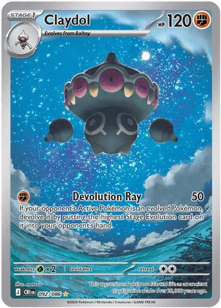 Claydol (CRI-092) (Holofoil)