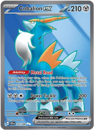 Cobalion ex (CRI-103) (Holofoil)