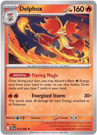 Delphox (CRI-013) (Holofoil)