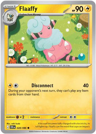 Flaaffy (CRI-028) (Reverse Holofoil)