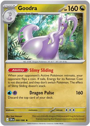 Goodra (CRI-068) (Holofoil)