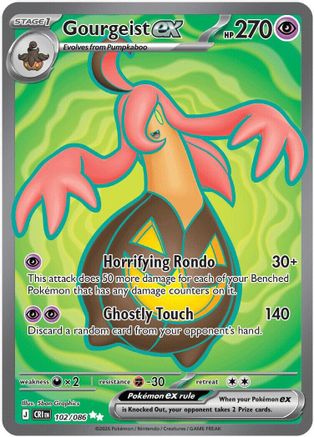 Gourgeist ex (CRI-102) (Holofoil)