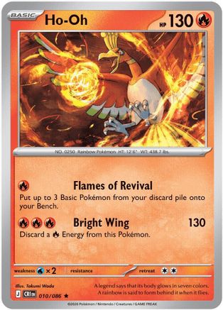 Ho-Oh (CRI-010) (Holofoil)