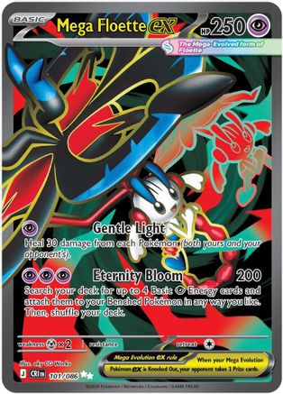 Mega Floette ex (CRI-101) (Holofoil)