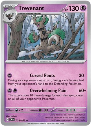 Trevenant (CRI-039) (Holofoil)