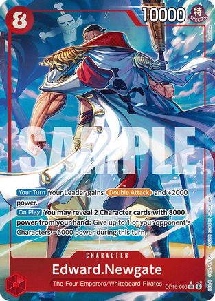 Edward.Newgate (Alternate Art) (OP16-003) (Foil)
