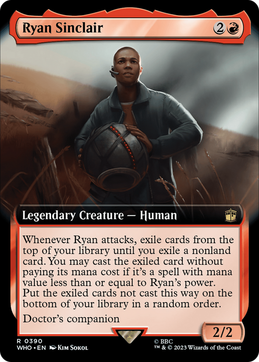 Ryan Sinclair (WHO-390) (Extended Art) (Foil)