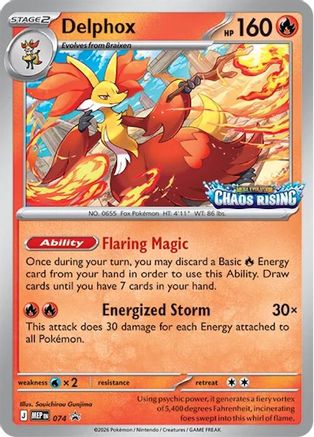 Delphox (MEP-074) (Holofoil)