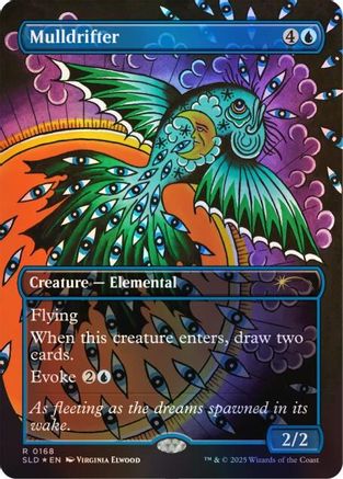 Mulldrifter (0168) (Rainbow Foil) (SLD-168)