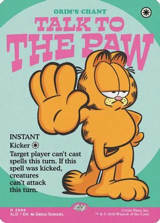 Talk to the Paw - Orim's Chant (SLD-2669) (Foil)