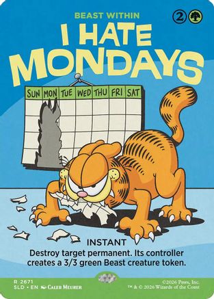 I Hate Mondays - Beast Within (SLD-2671)