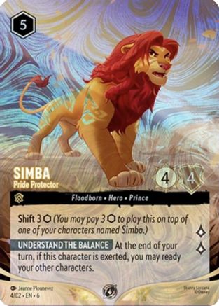 Simba - Pride Protector (Foil) (DLPC-004) (Holofoil)