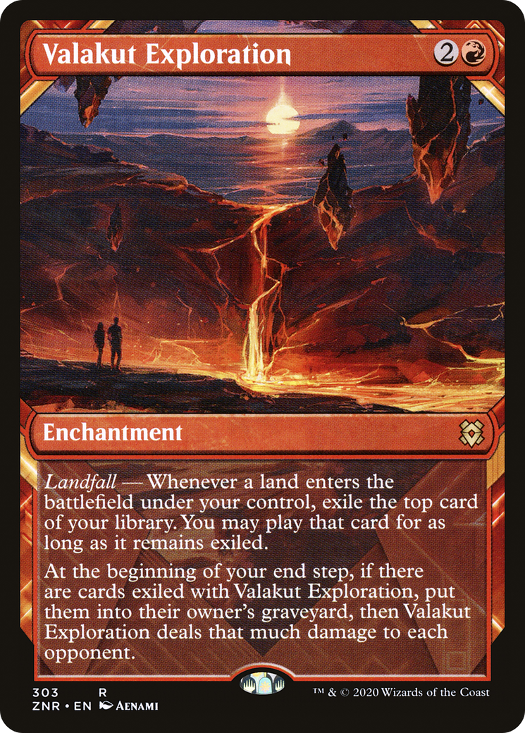 Valakut Exploration (ZNR-303) (Showcase) (Foil)
