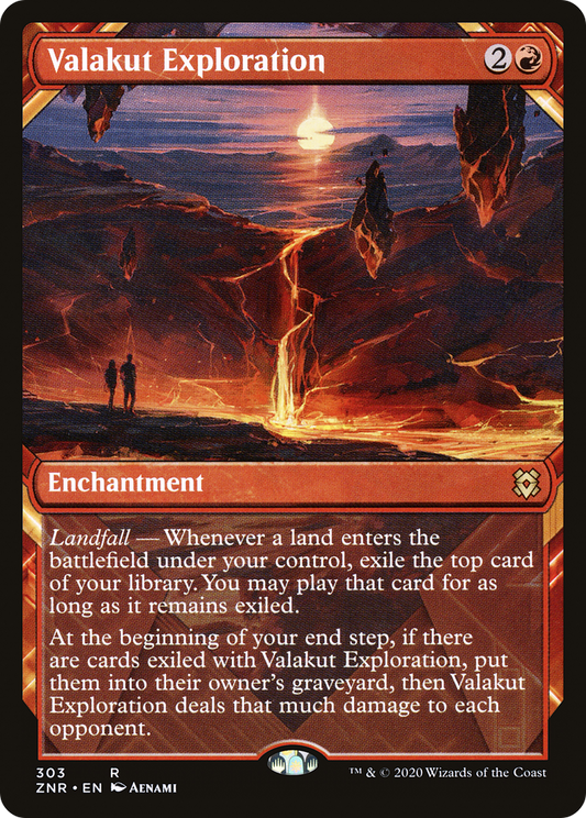 Valakut Exploration (ZNR-303) (Showcase) (Foil)
