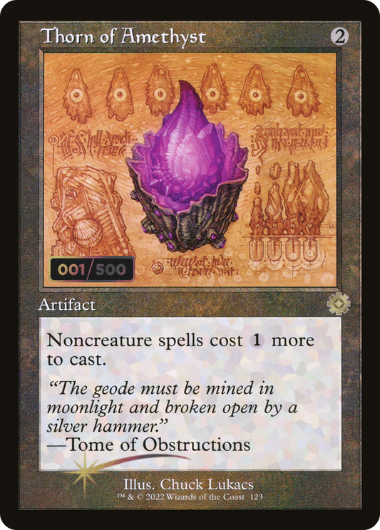 Thorn of Amethyst (BRR-123Z) (Foil) (Serialized)