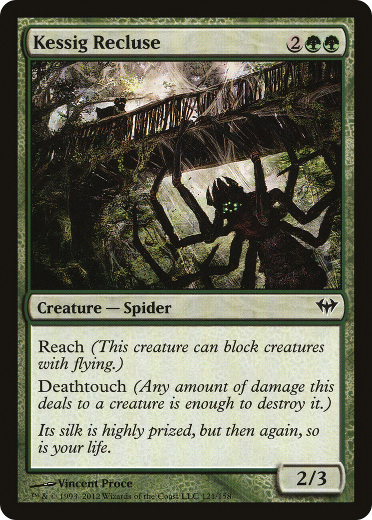 Kessig Recluse (DKA-121) (Foil)