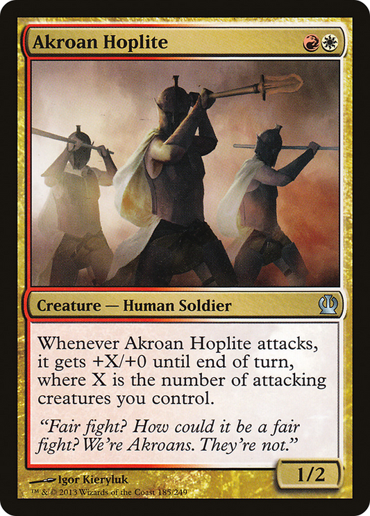 Akroan Hoplite (THS-185)