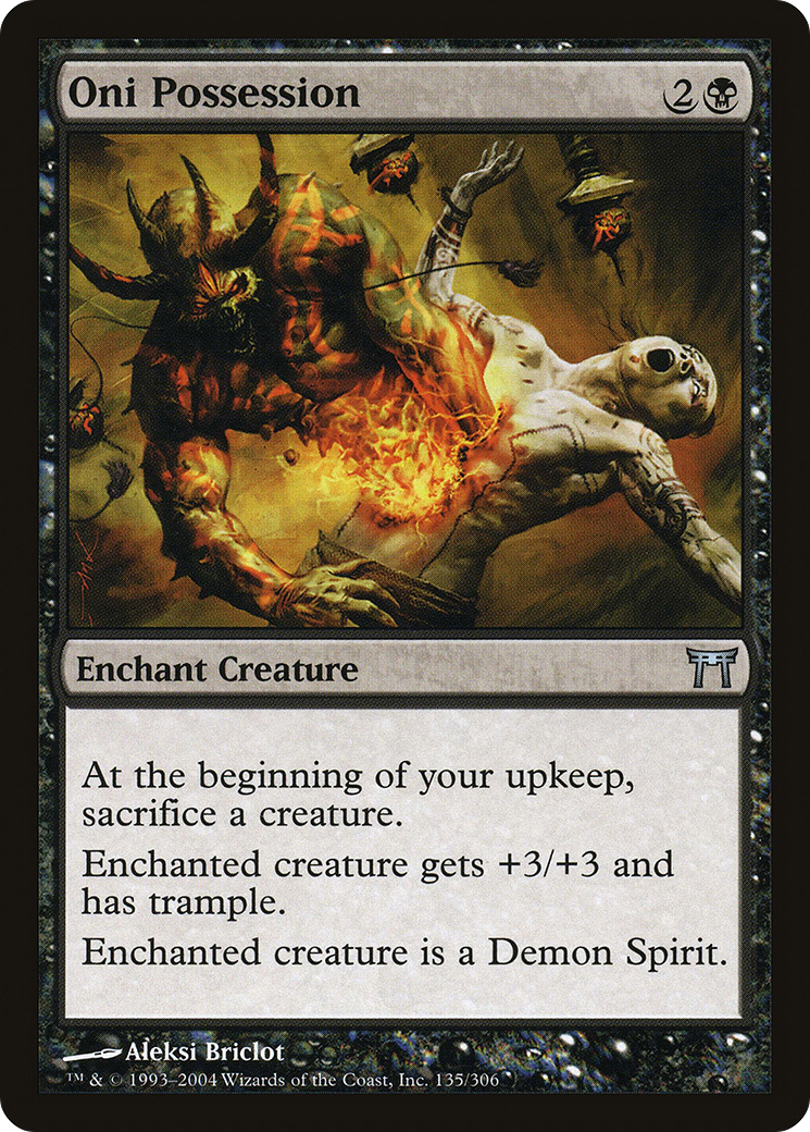 Oni Possession (CHK-135) (Foil)