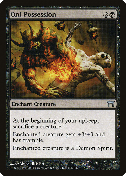 Oni Possession (CHK-135) (Foil)