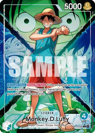 Monkey.D.Luffy (022) (Alternate Art) (OP16-022) (Foil)
