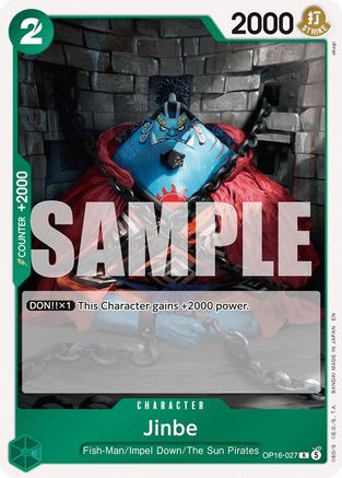Jinbe (027) (OP16-027) (Foil)