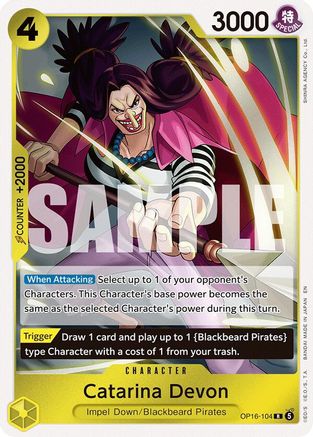 Catarina Devon (OP16-104) (Foil)