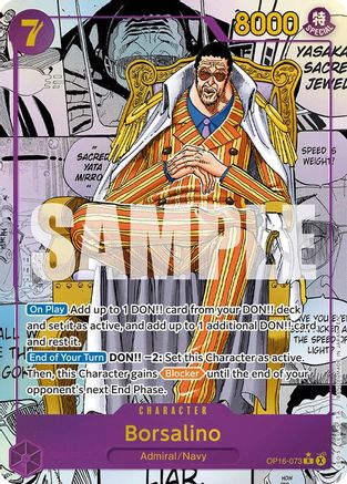 Borsalino (Manga) (OP16-073) (Foil)