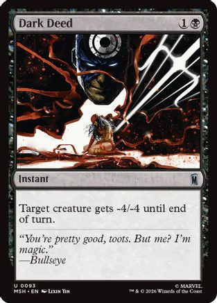 Dark Deed (MSH-093) (Foil)