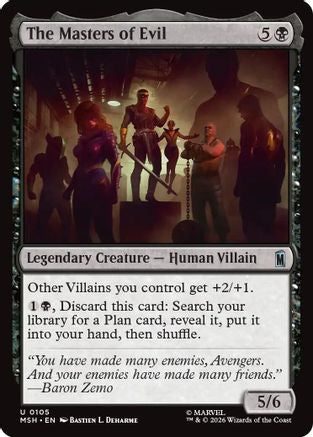 The Masters of Evil (MSH-105)